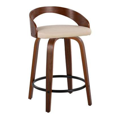 Majestic Office Furniture 24" Fixed-Height Counter Stool - Set of 2