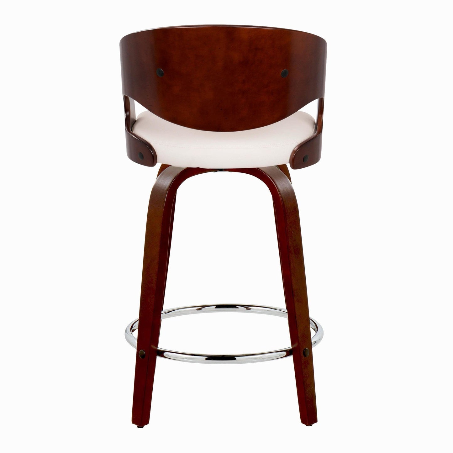 Majestic Office Furniture 24" Fixed-Height Barstool - Set of 2