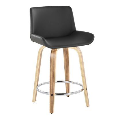 Majestic Office Furniture 24" Fixed-Height Counter Stool - Set of 2