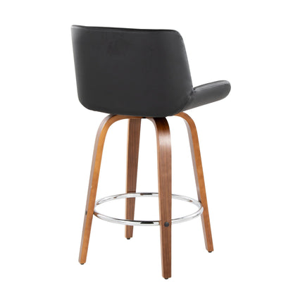 Majestic Office Furniture 24" Fixed-Height Counter Stool - Set of 2