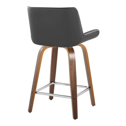 Majestic Office Furniture 24" Fixed-Height Counter Stool - Set of 2
