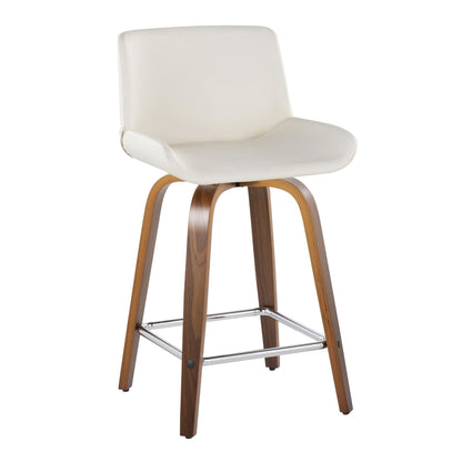 Majestic Office Furniture 24" Fixed-Height Counter Stool - Set of 2