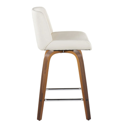Majestic Office Furniture 24" Fixed-Height Counter Stool - Set of 2