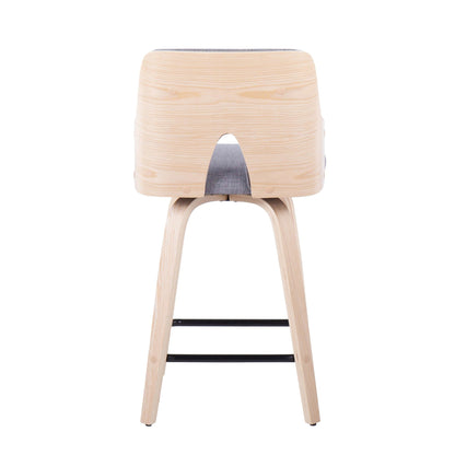 Majestic Office Furniture 24" Fixed-Height Counter Stool - Set of 2