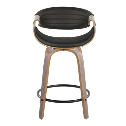Majestic Office Furniture 24" Fixed-Height Counter Stool - Set of 2