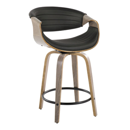 Majestic Office Furniture 24" Fixed-Height Counter Stool - Set of 2