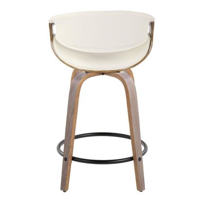 Majestic Office Furniture 24" Fixed-Height Counter Stool - Set of 2