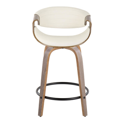 Majestic Office Furniture 24" Fixed-Height Counter Stool - Set of 2
