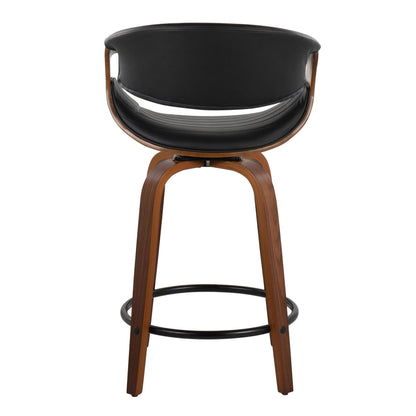 Majestic Office Furniture 24" Fixed-Height Counter Stool - Set of 2