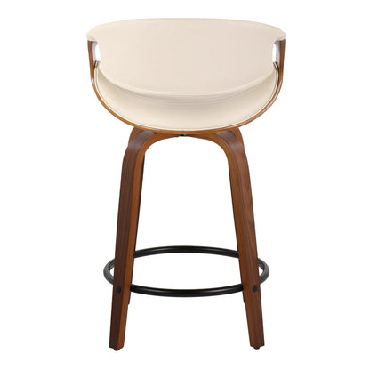 Majestic Office Furniture 24" Fixed-Height Counter Stool - Set of 2