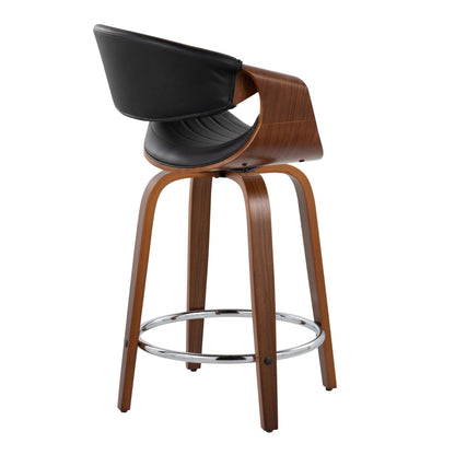 Majestic Office Furniture 24" Fixed-Height Counter Stool - Set of 2