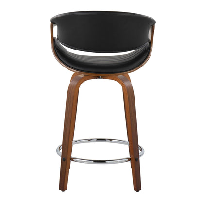 Majestic Office Furniture 24" Fixed-Height Counter Stool - Set of 2