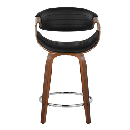 Majestic Office Furniture 24" Fixed-Height Counter Stool - Set of 2