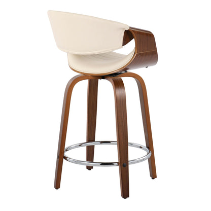 Majestic Office Furniture 24" Fixed-Height Counter Stool - Set of 2