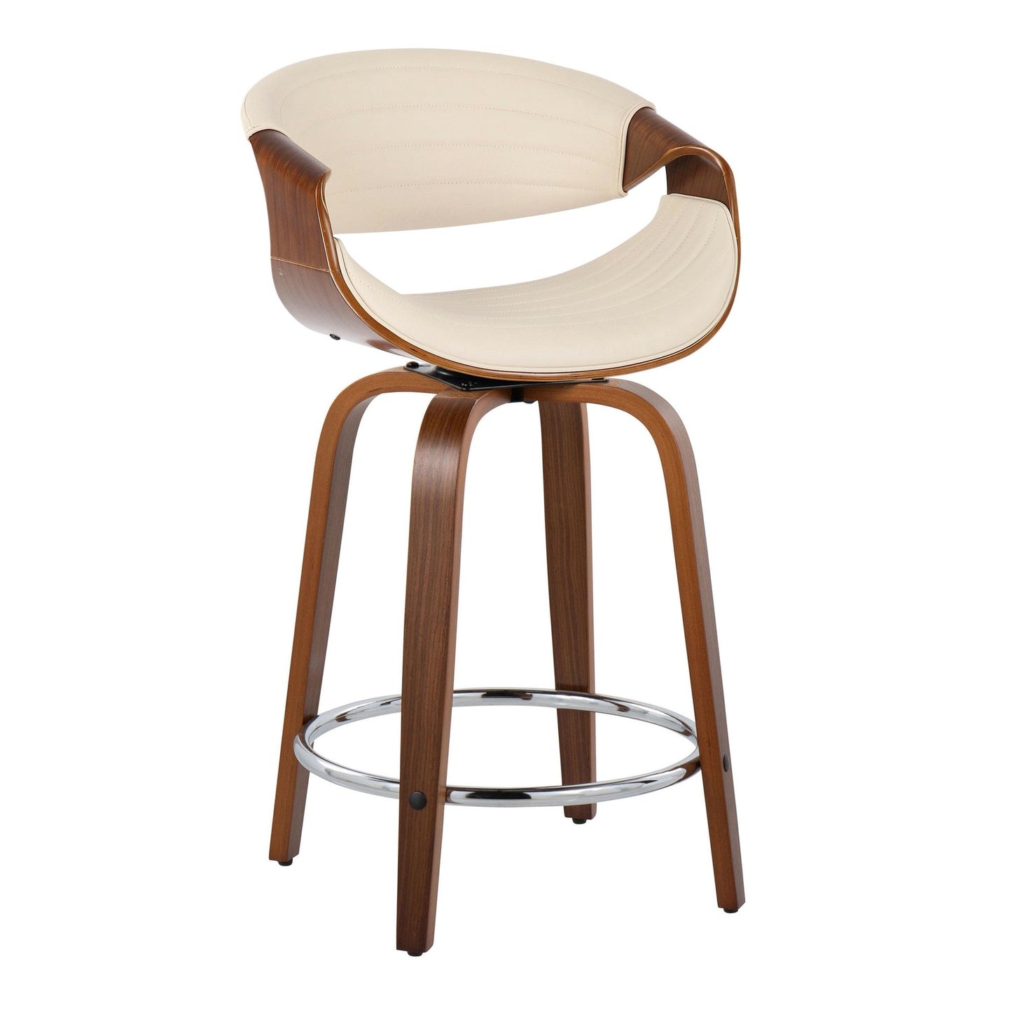 Majestic Office Furniture 24" Fixed-Height Counter Stool - Set of 2