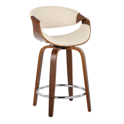 Majestic Office Furniture 24" Fixed-Height Counter Stool - Set of 2