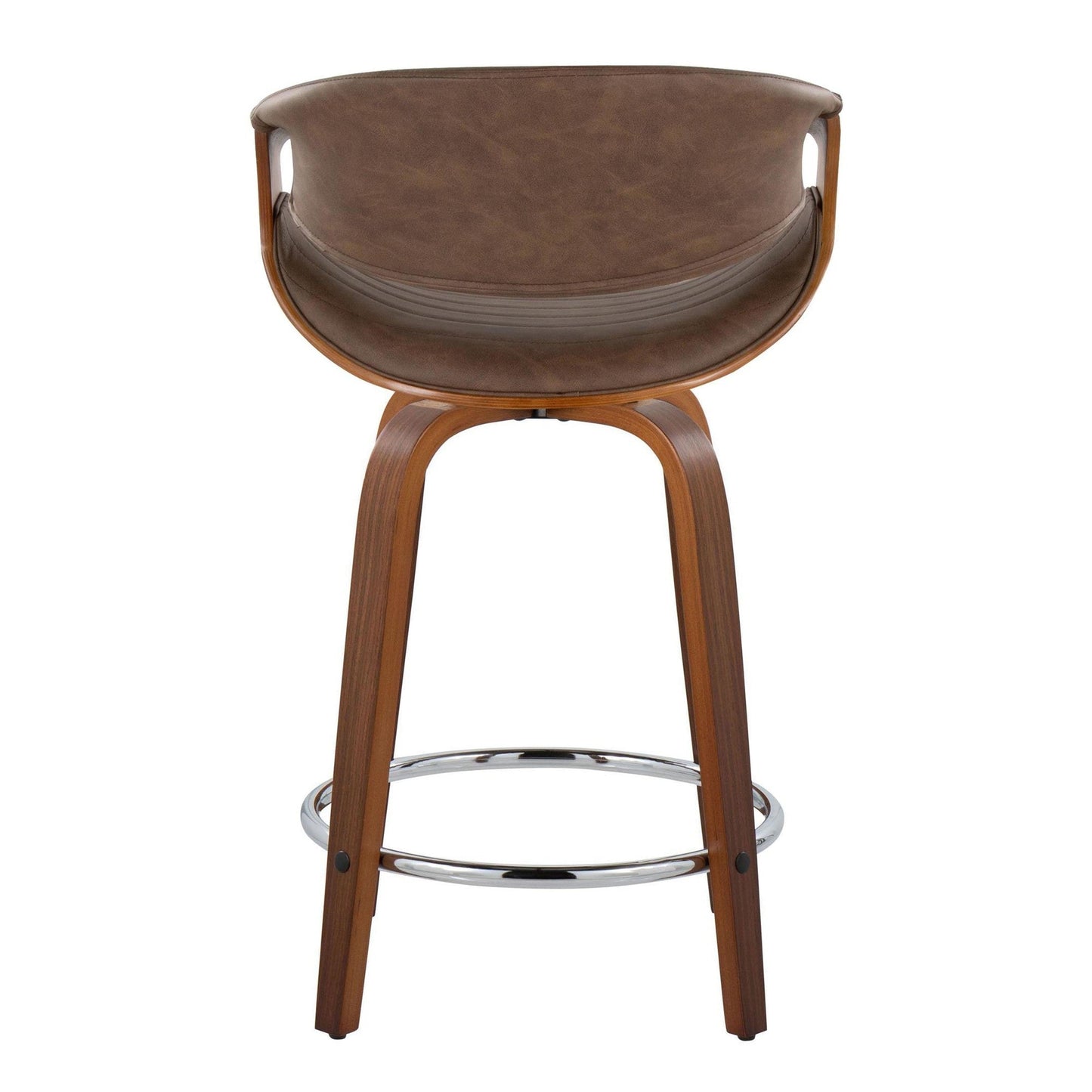 Majestic Office Furniture 24" Fixed-Height Counter Stool - Set of 2