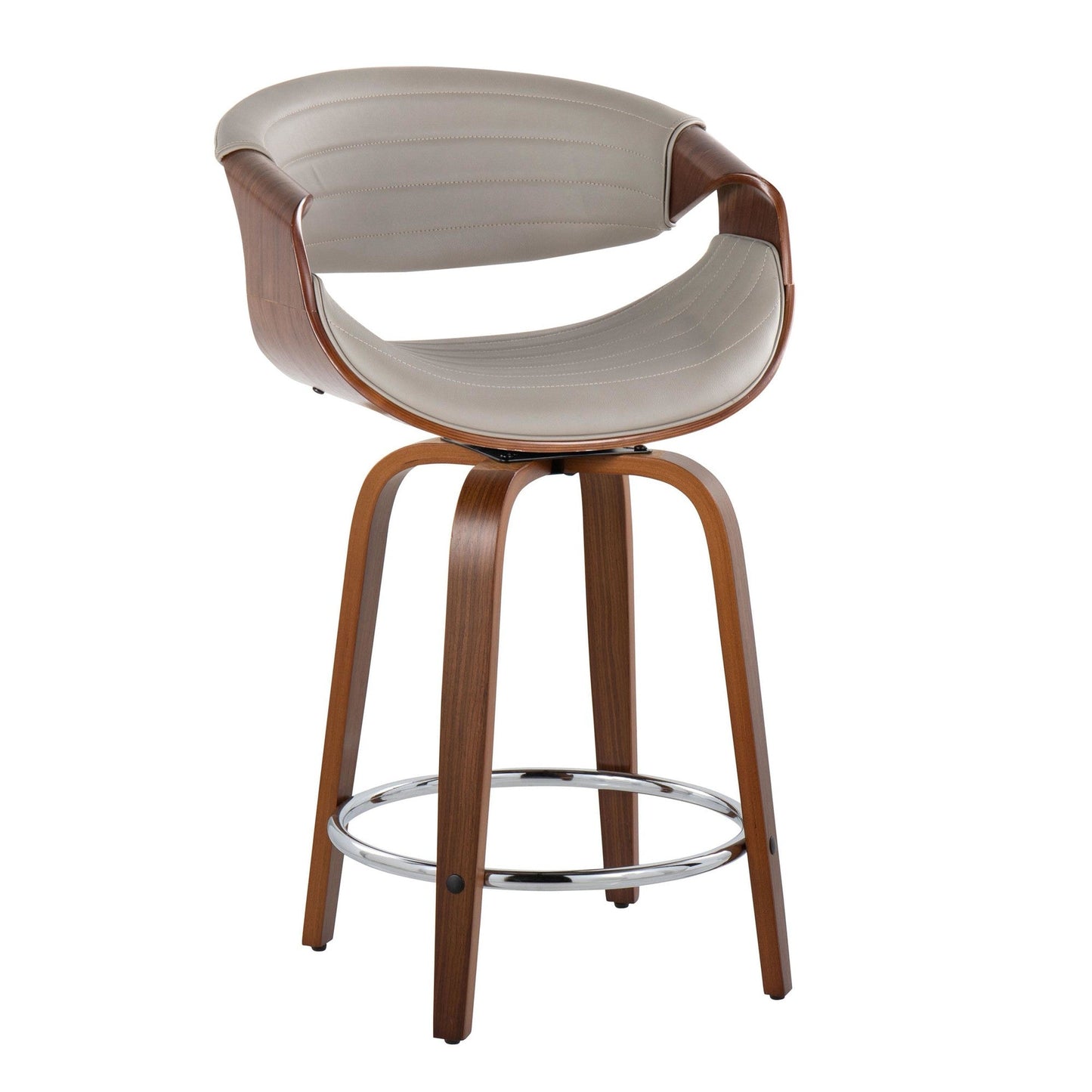 Majestic Office Furniture 24" Fixed-Height Counter Stool - Set of 2