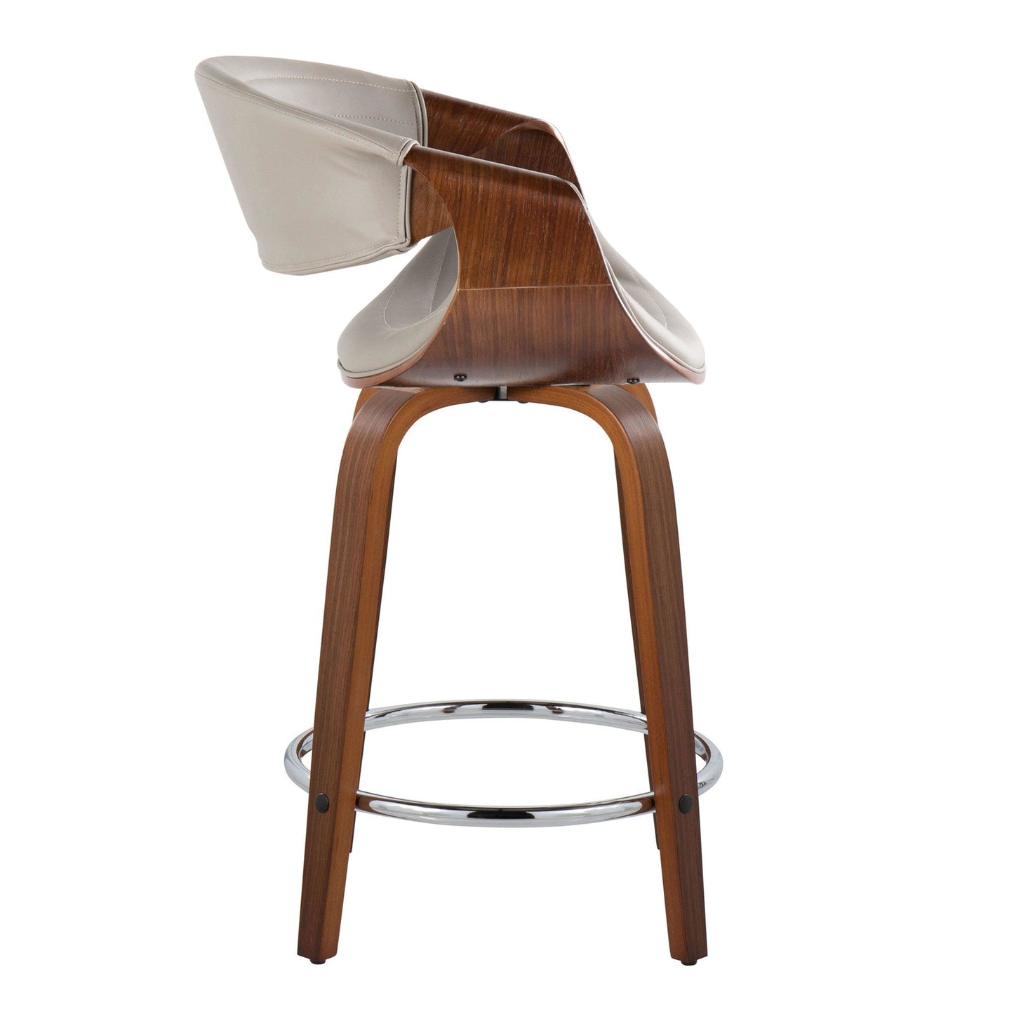 Majestic Office Furniture 24" Fixed-Height Counter Stool - Set of 2