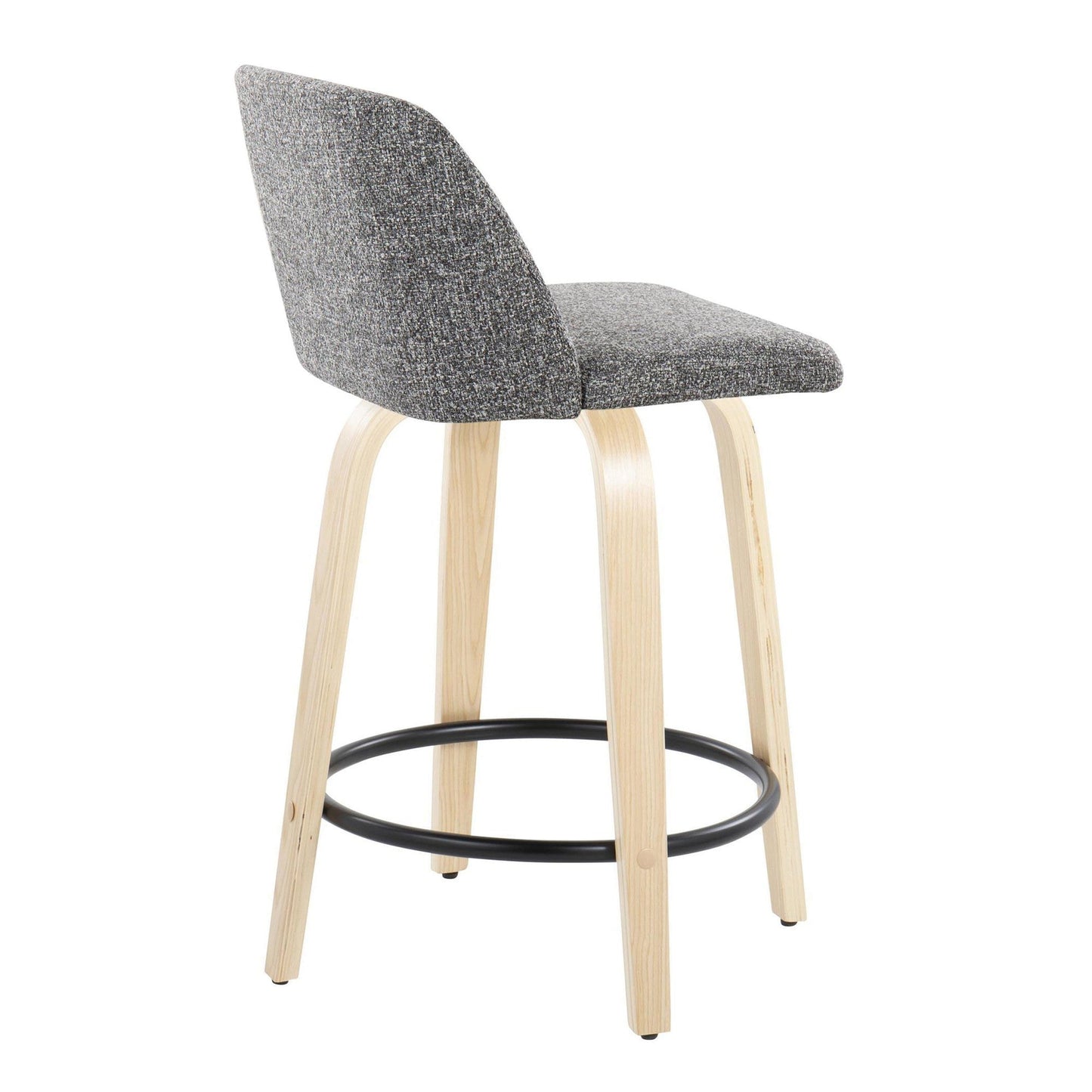 Majestic Office Furniture 24" Fixed-Height Counter Stool - Set of 2
