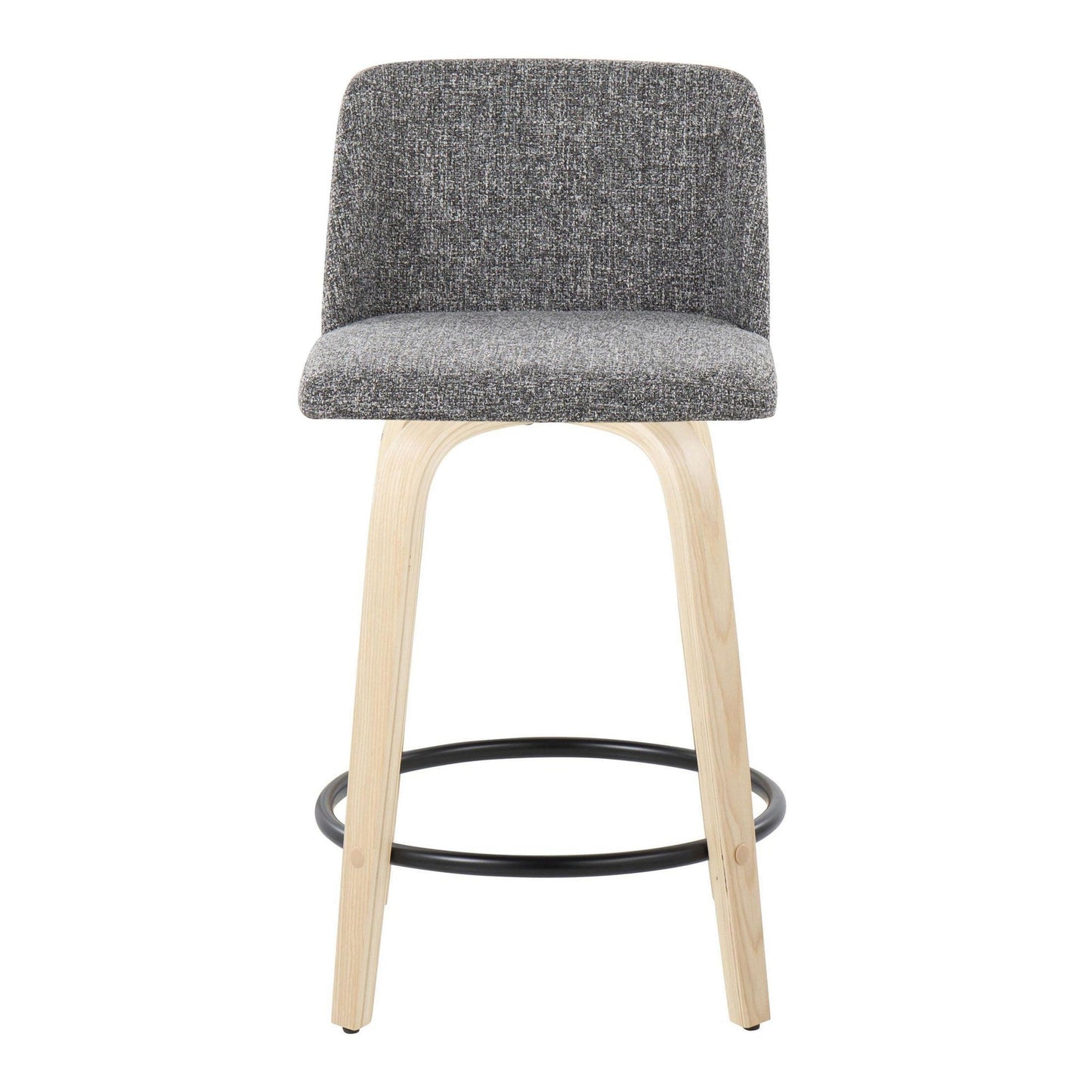 Majestic Office Furniture 24" Fixed-Height Counter Stool - Set of 2