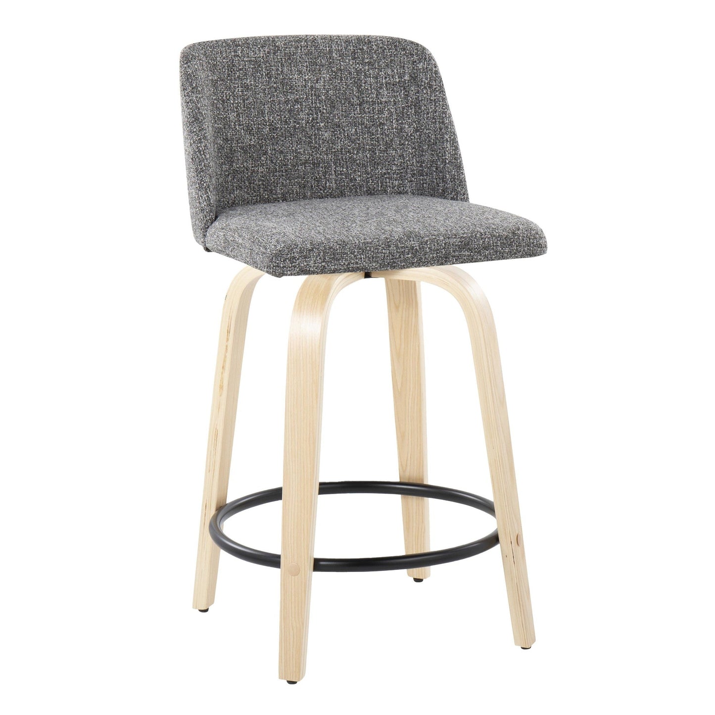 Majestic Office Furniture 24" Fixed-Height Counter Stool - Set of 2