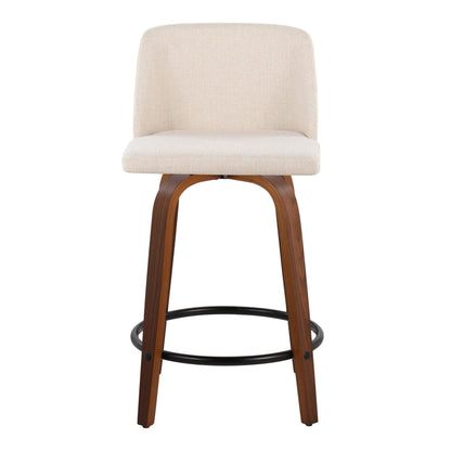 Majestic Office Furniture 24" Fixed-Height Counter Stool - Set of 2