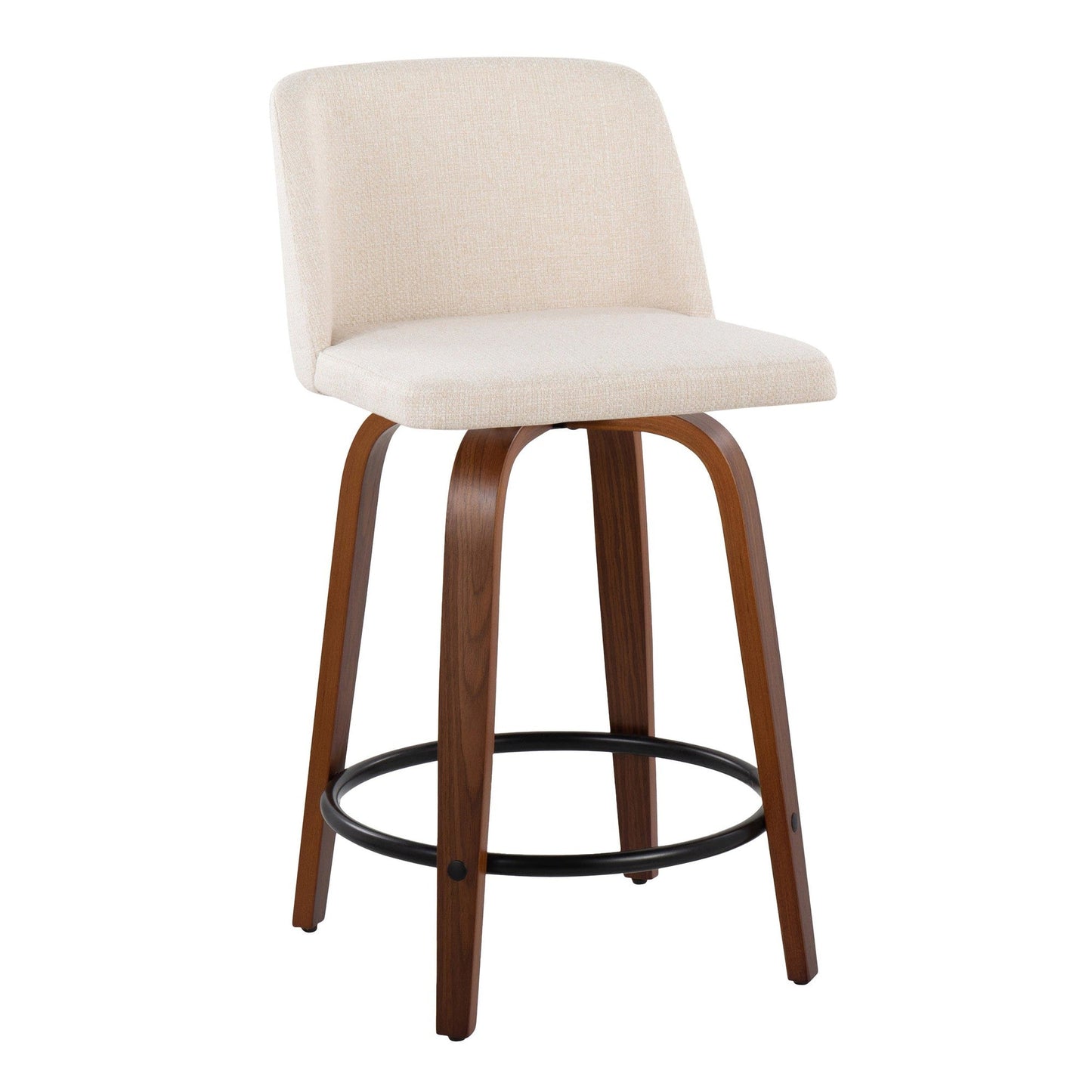 Majestic Office Furniture 24" Fixed-Height Counter Stool - Set of 2