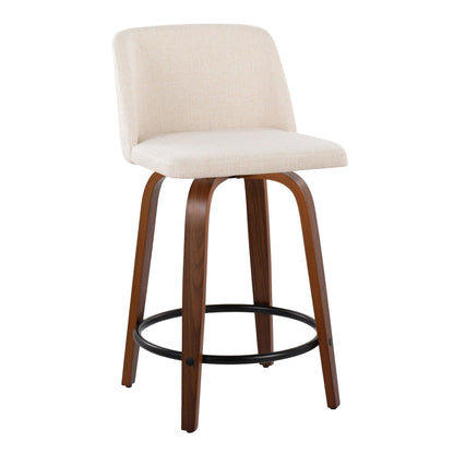 Majestic Office Furniture 24" Fixed-Height Counter Stool - Set of 2
