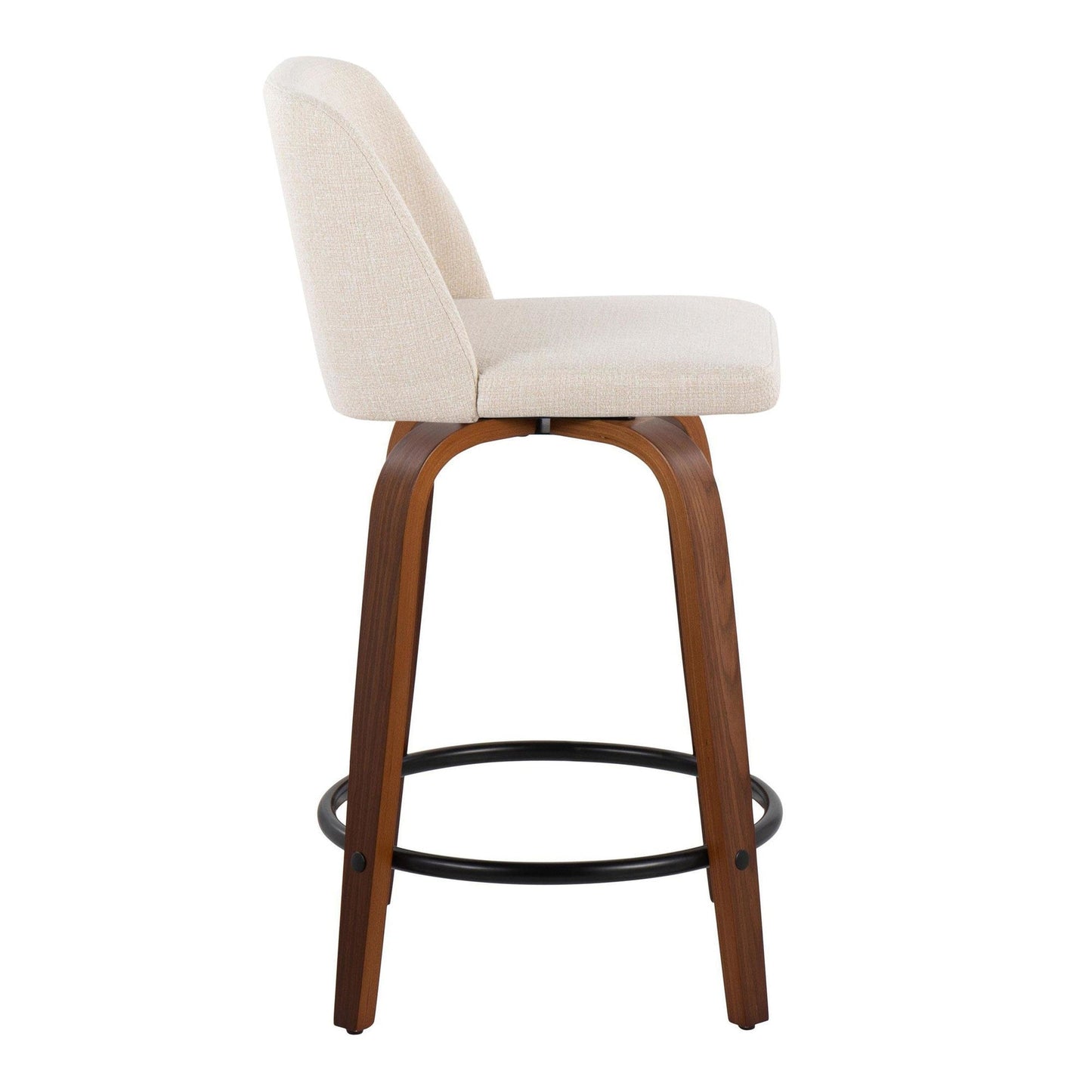 Majestic Office Furniture 24" Fixed-Height Counter Stool - Set of 2