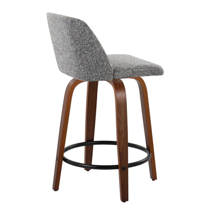 Majestic Office Furniture 24" Fixed-Height Counter Stool - Set of 2