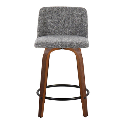 Majestic Office Furniture 24" Fixed-Height Counter Stool - Set of 2
