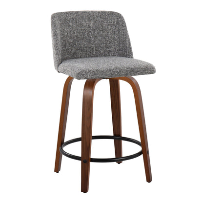 Majestic Office Furniture 24" Fixed-Height Counter Stool - Set of 2