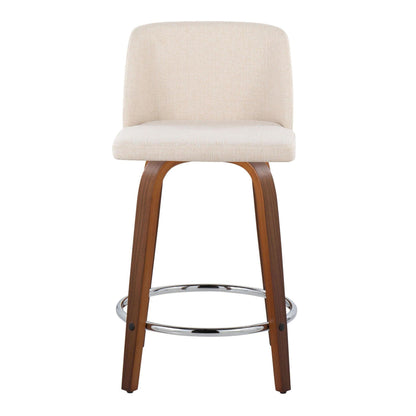 Majestic Office Furniture 24" Fixed-Height Counter Stool - Set of 2