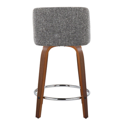 Majestic Office Furniture 24" Fixed-Height Counter Stool - Set of 2