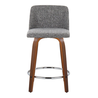 Majestic Office Furniture 24" Fixed-Height Counter Stool - Set of 2