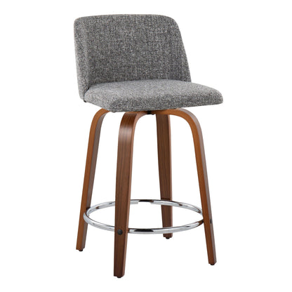Majestic Office Furniture 24" Fixed-Height Counter Stool - Set of 2
