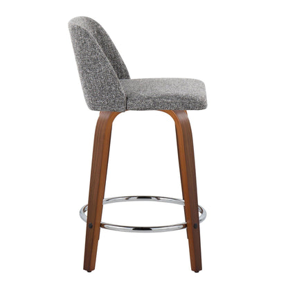 Majestic Office Furniture 24" Fixed-Height Counter Stool - Set of 2