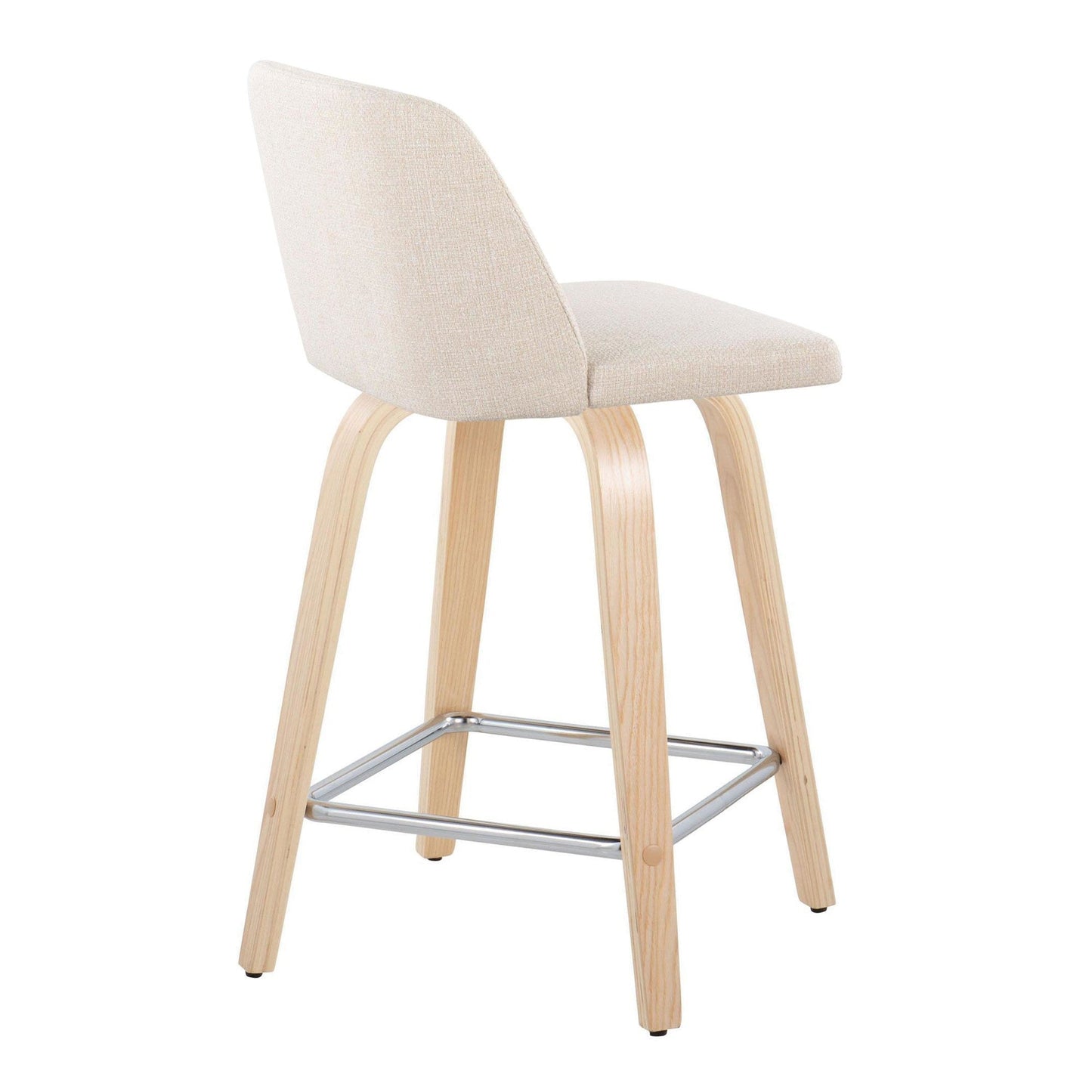 Majestic Office Furniture 24" Fixed-Height Counter Stool - Set of 2