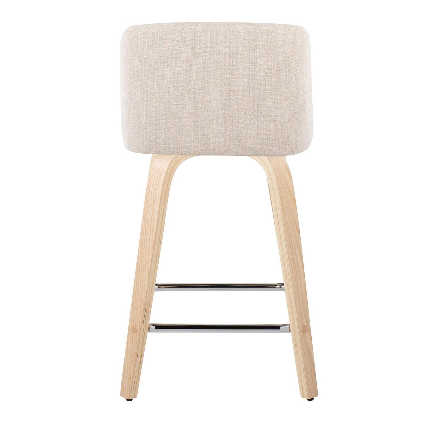 Majestic Office Furniture 24" Fixed-Height Counter Stool - Set of 2
