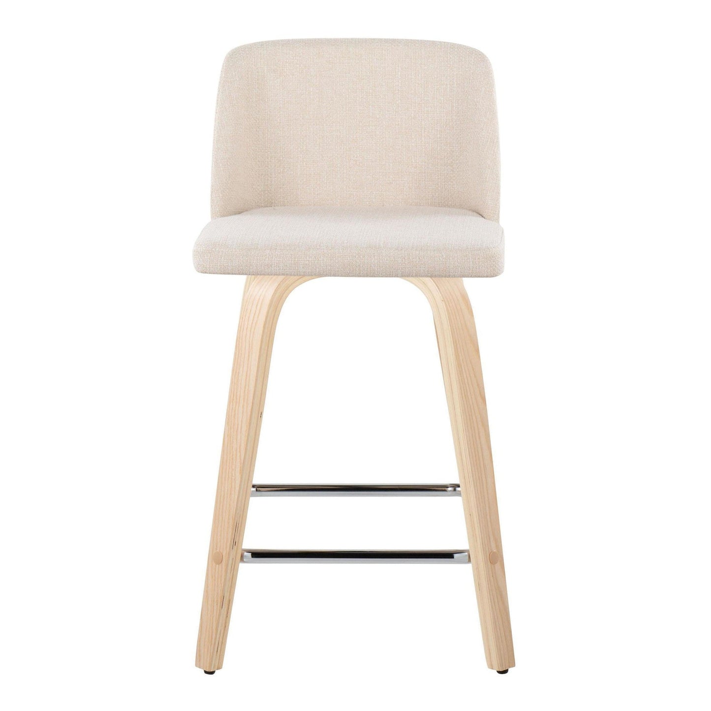 Majestic Office Furniture 24" Fixed-Height Counter Stool - Set of 2