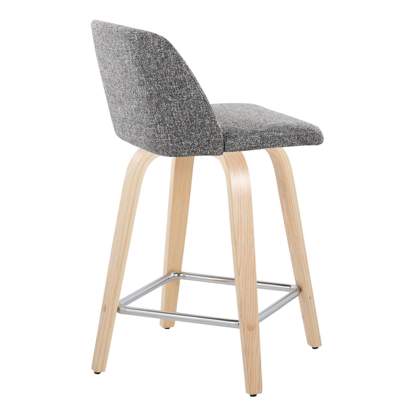 Majestic Office Furniture 24" Fixed-Height Counter Stool - Set of 2
