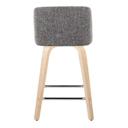 Majestic Office Furniture 24" Fixed-Height Counter Stool - Set of 2