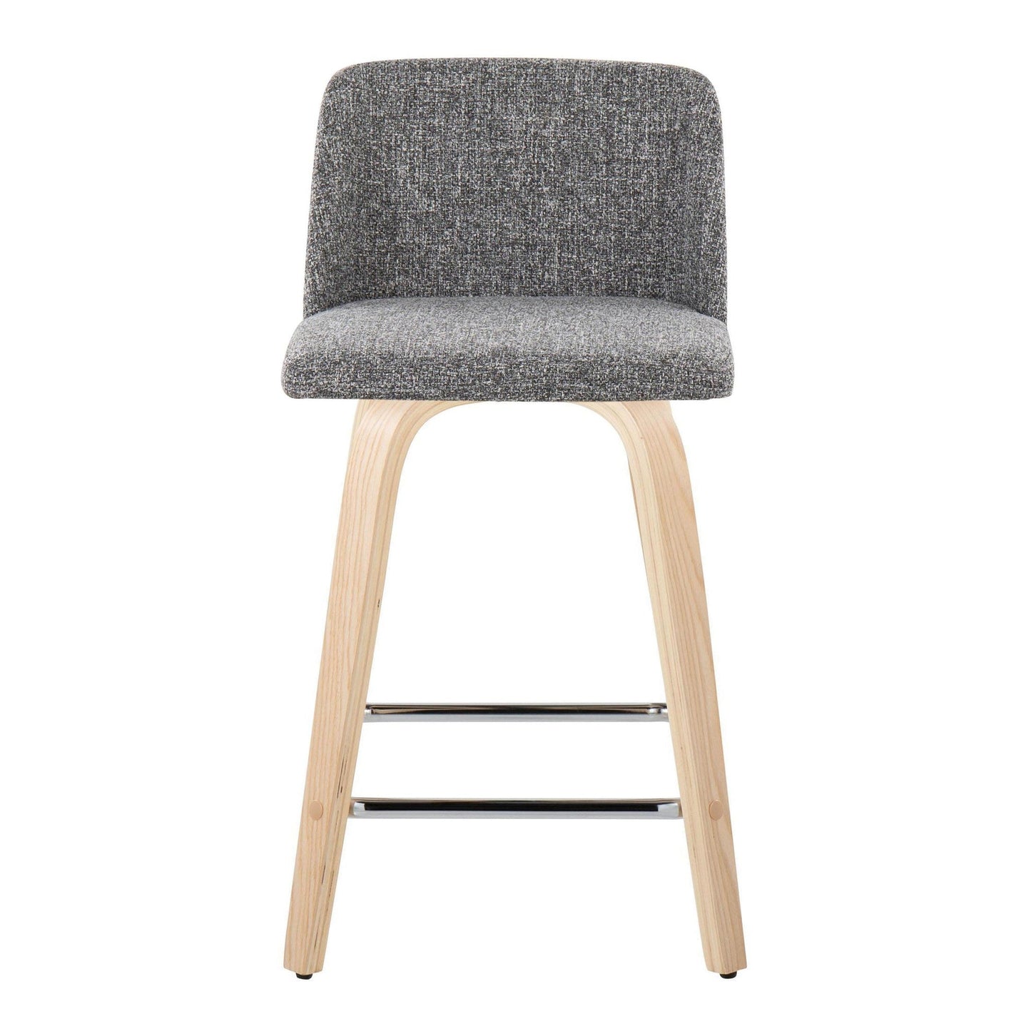 Majestic Office Furniture 24" Fixed-Height Counter Stool - Set of 2