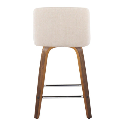 Majestic Office Furniture 24" Fixed-Height Counter Stool - Set of 2