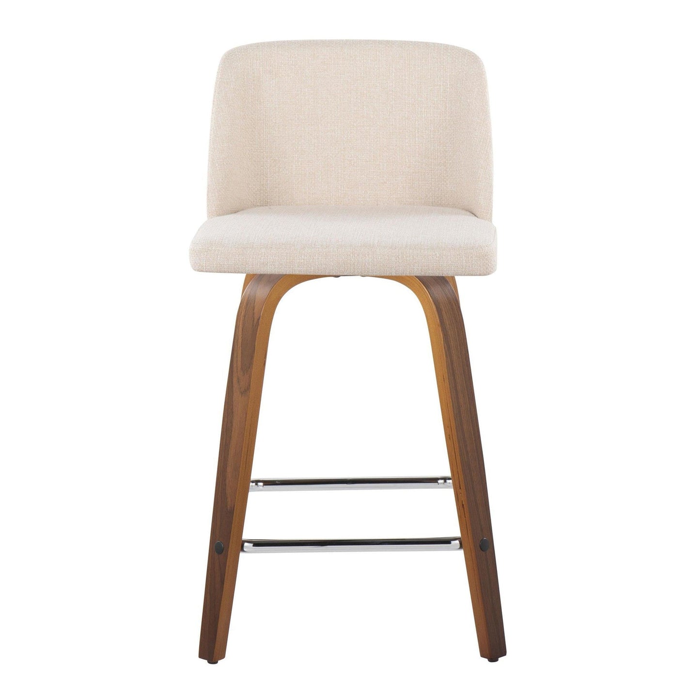 Majestic Office Furniture 24" Fixed-Height Counter Stool - Set of 2