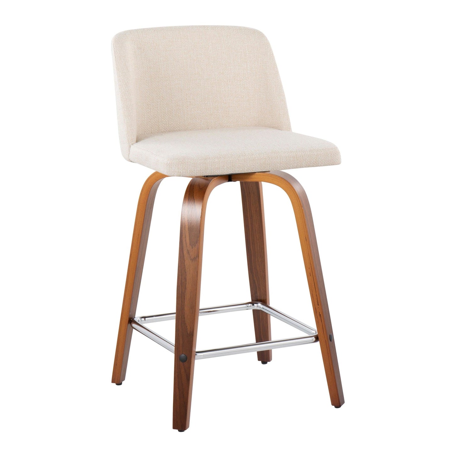 Majestic Office Furniture 24" Fixed-Height Counter Stool - Set of 2