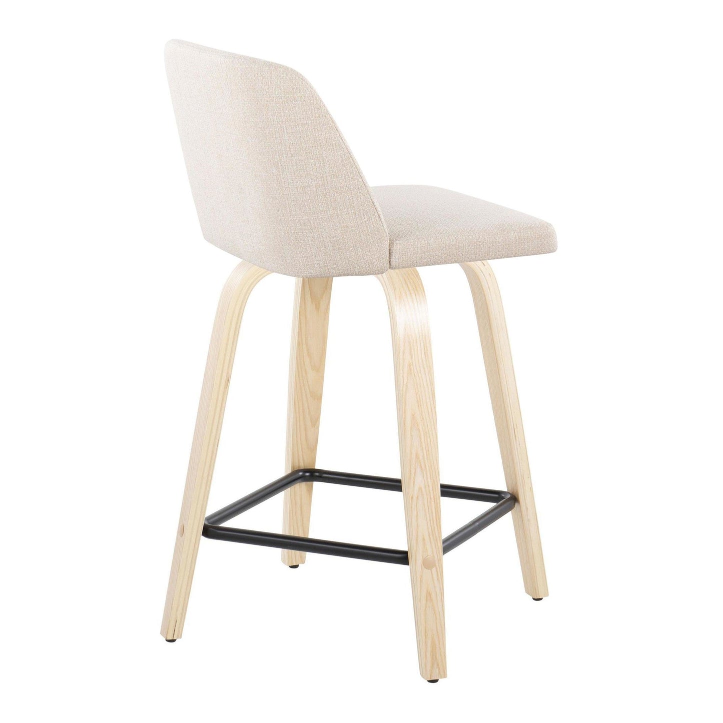 Majestic Office Furniture 24" Fixed-Height Counter Stool - Set of 2