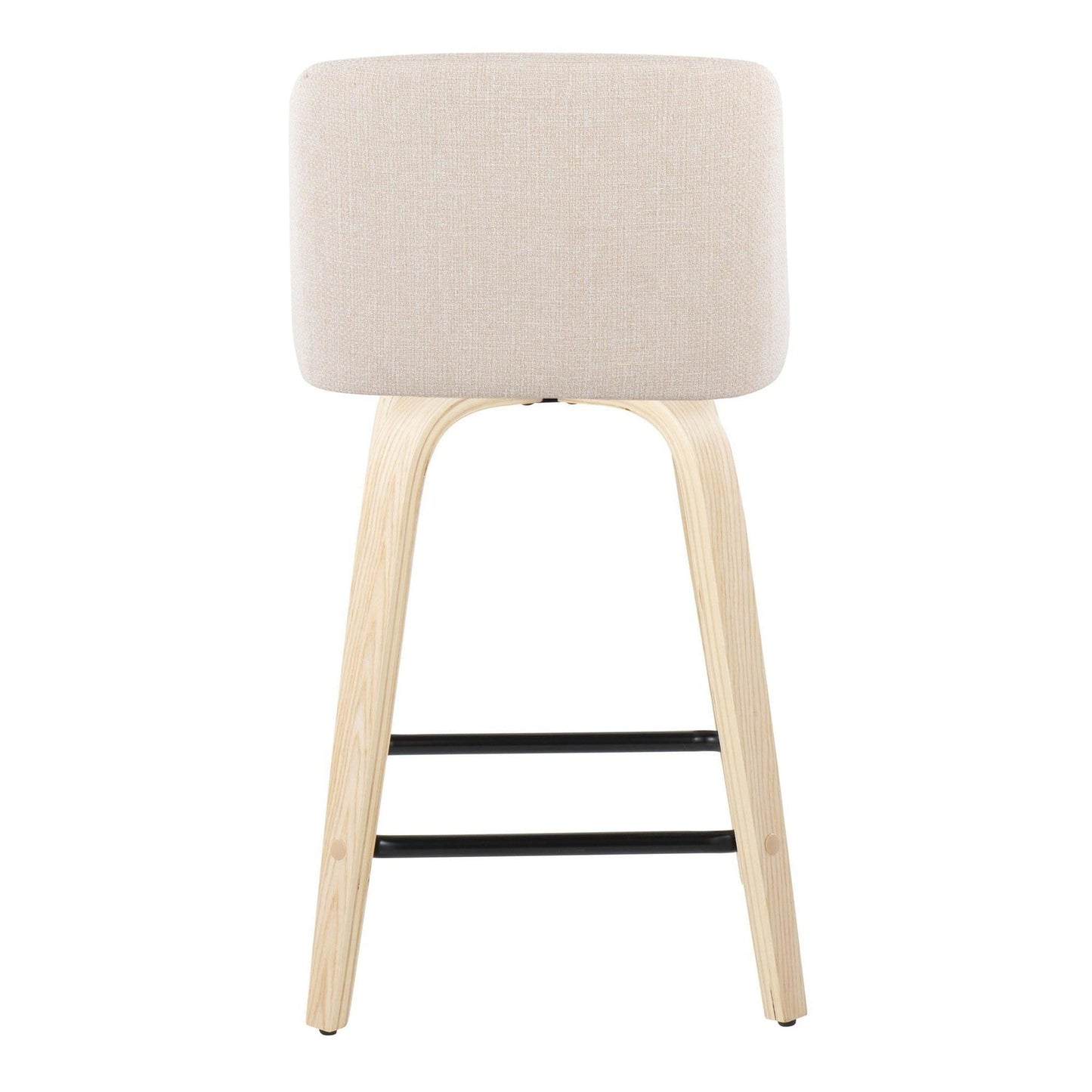 Majestic Office Furniture 24" Fixed-Height Counter Stool - Set of 2