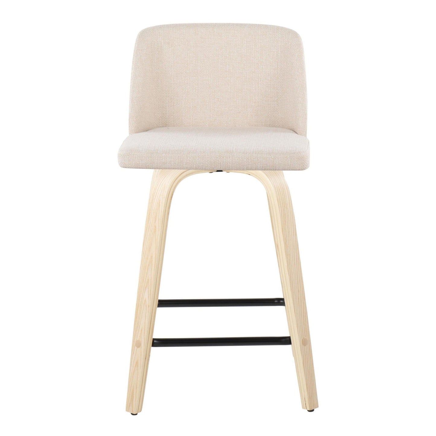 Majestic Office Furniture 24" Fixed-Height Counter Stool - Set of 2